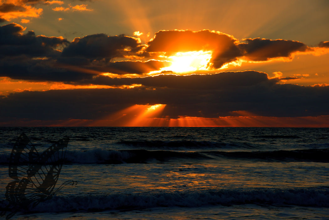 Equinox Sunrise over Atlantic